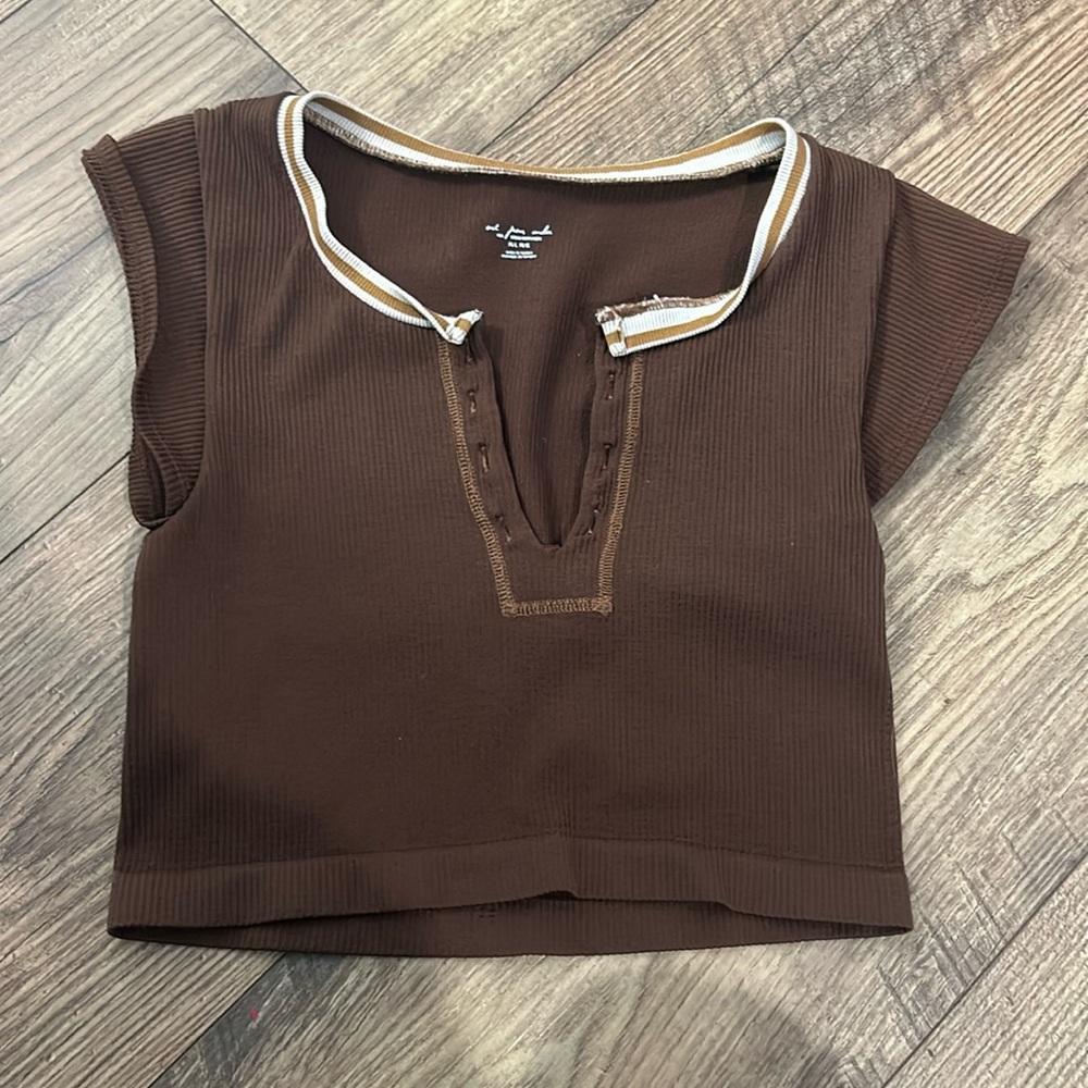 Out from Under Go for Gold Seamless Top-Urban Outfitters